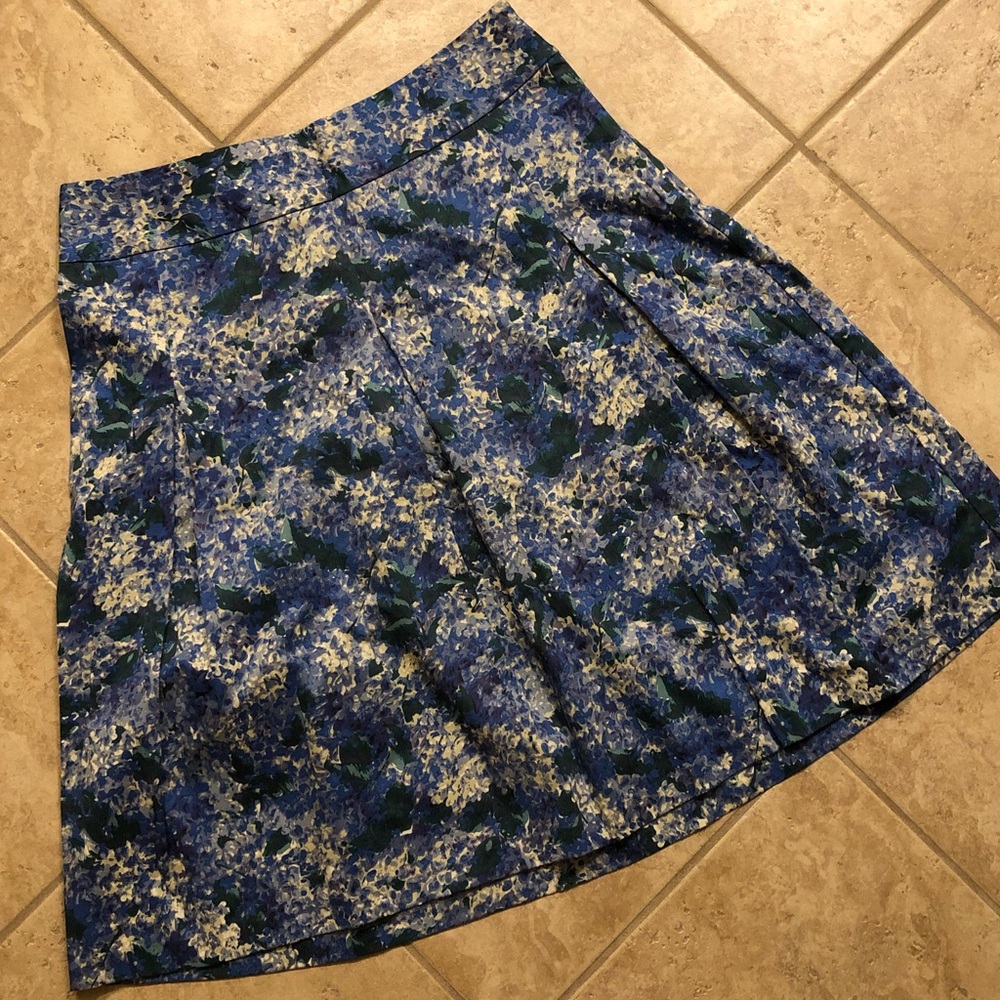 Talbots pleated detail skirt